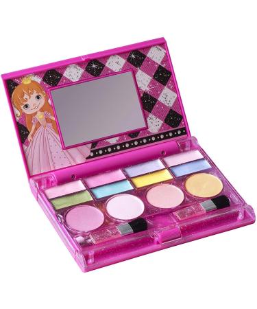 Playkidiz My First Princess Face Painting Set | Deluxe All-in-One Children's Cosmetic Kit with Washable Real Makeup Palette & Mirror - Buy Online on GoSupps.com