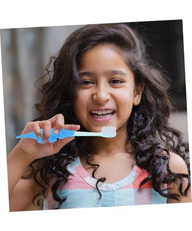 Minkissy 24 Stk Children's Toothbrush Set Soft Cartoon Krokodil Design for Kids | Toddler Tooth Cleaning Brush - Buy Online on GoSupps.com
