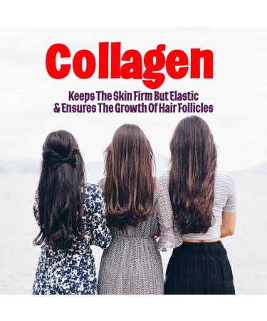 70 Hair Gummies with Biotin 6000mcg, Collagen, PABA & Multivitamins | Women's Hair, Skin, and Nails Vitamins | B Complex, Folic Acid, Vitamin A, C, D, E & Zinc for Hair Growth | Pectin-Based - Buy Online on GoSupps.com