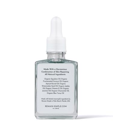 Remain Simple Indigo Child Blue Tansy Serum - Organic Plant Based Cruelty Free Face Oil - 1 oz - Buy Online on GoSupps.com