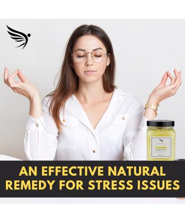 Natural Dead Sea Bath Salt (450g) Bubble Bath - Made in UK | Detox with LemonGrass Essential Oils for Women, Men, and Kids - Buy Online on GoSupps.com