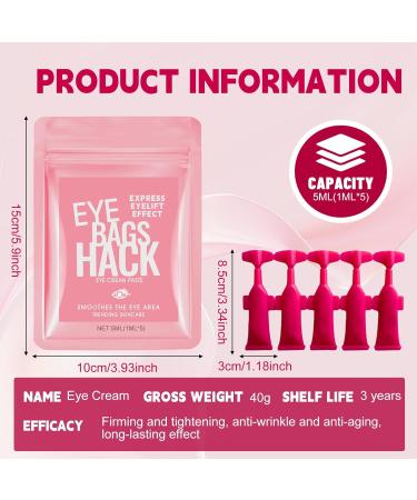 Serum Contour des Yeux Serum Yeux Anti Cernes et Poche Anti Poche Sous les Yeux Effet Imm diat Contour des Yeux Hydratant Soin Contour des Yeux Soins des Yeux Multi-effets (5 * 1ml) - Buy Online on GoSupps.com