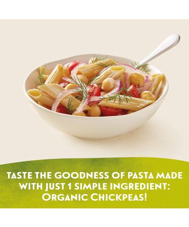 Tolerant Organic Gluten Free Chickpea Penne Pasta - 8 oz Box | Plant Based Protein, Vegan, Single Ingredient, Clean, Low Glycemic Index - Buy Online on GoSupps.com