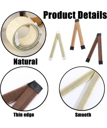 6 PCS Bun Makers For Hair Women's Hair Bun Hair Bun Hair Donut Bun Fast Easy Snap Doughnut Styling French Twist Fold Wrap Design Hair Donut Bun Make For Girls Women Hair Bun Maker(3 Colors) - Buy Online on GoSupps.com
