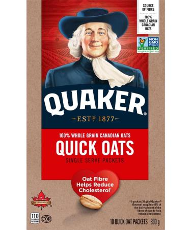 Quaker Quick Oats Multi-Pack 300g (Pack of 6) - Buy Online on GoSupps.com