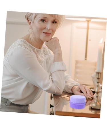 minkissy 3 Sets Cream Box Durable Cream Storage Jar Refillable Powder Pot Salve Jar Leakproof Travel Containers Portable Cosmetic Holder Purple Vacation Make up Storage Box Silica Gel - Buy Online on GoSupps.com