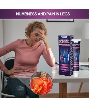 Neuropathy Pain Relief Cream 2pc Nerve Relief Balm Neuropathy Cream with Natural Ingredients Soothing Massage Cream Cooling & Soothing for Feet Hands Legs Joints Waist - Buy Online on GoSupps.com