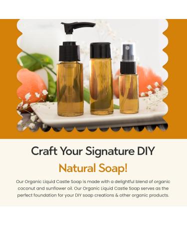 Freshskin Beauty LTD | 250ml Organic Liquid Castile Soap - All-Natural Unscented Liquid Soap - Pure SLS SLES Free - Vegan Friendly - 100% Organic 250 ml (Pack of 1) - Buy Online on GoSupps.com