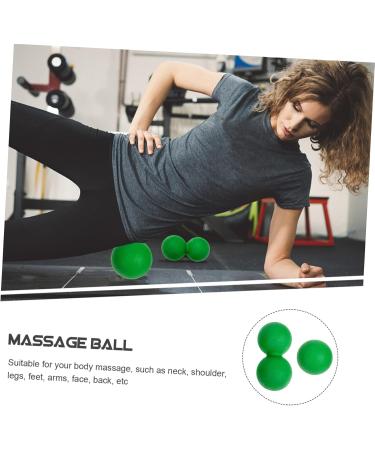 Lurrose Fascia Ball Massage Tool - Foot & Shoulder Muscle Relaxation Gear | Peanut Shaped Exercise Balls for Effective Stretching and Pain Relief - Buy Online on GoSupps.com