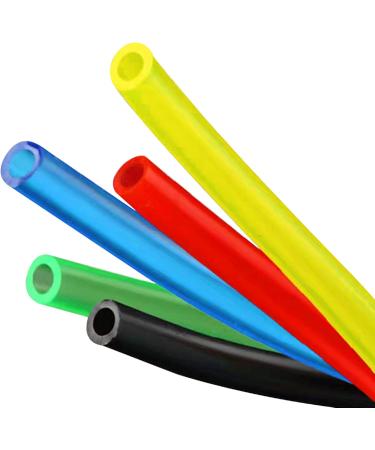 5m Air Pump Hose - Colorful PVC Aquarium Hose (4/6mm) in Green Blue Red Yellow & Black - Ideal for Oxygen Aeration - Buy Online on GoSupps.com