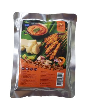 Instant Peanut Sauce Penang Kuah Kacang for Satay and Nasi Impit Dipping Sauce for Anything 350g Each Halal