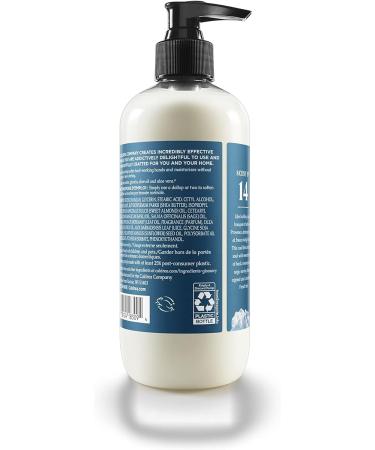 Caldrea Hand Lotion 10.8 oz - Shea Butter, Aloe Vera, Glycerin, Basil Blue Sage Scent - Moisturizing Formula for Dry Hands - Buy Online on GoSupps.com