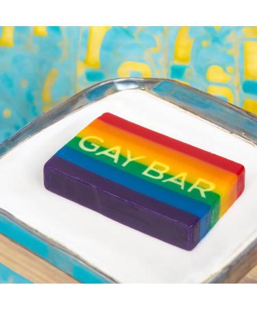  MIJOMA MIJOMA Fun Soap Approx 150g - Fun Soap with Intense Scent - Perfect for Care Bathroom and Parties (Lavender (Gay Bar)) - Buy Online on GoSupps.com