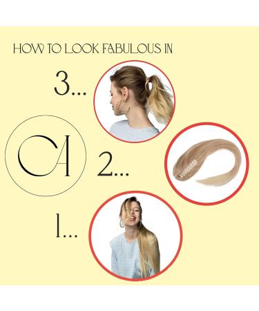 CAISHA 20" Hairpiece Ponytail Clip On Extensions With Butterfly Claw Straight Brown Blond Mix H157 brown blond mix #33H27 H157 - Buy Online on GoSupps.com