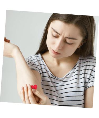 Beaupretty 25pcs Heart Shaped Adhesive Bandages - Cute Portable Injury Care Patches for Home Use - Buy Online on GoSupps.com
