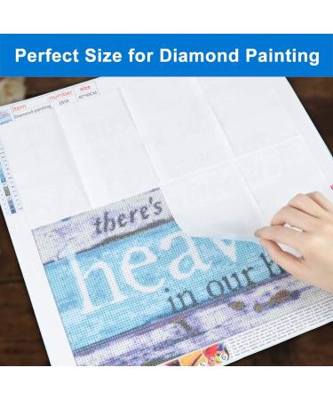 100 Pcs Non-Stick Silicone Release Paper for 5D Diamond Painting - Double-Sided Cover Replacement Paper 5.9 x 3.9 inch - Buy Online on GoSupps.com