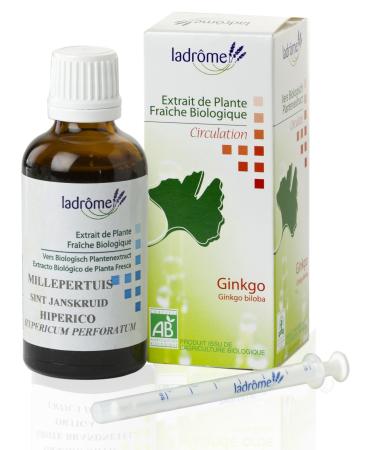 Ladrôme - Organic Ginkgo - Fresh Plant Extract - Ladrome