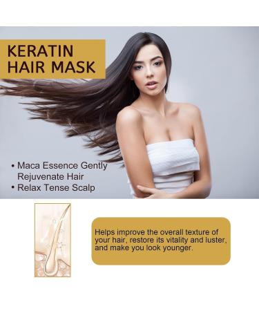 100ml Collagen Hair Treatment Mask - Deep Repair with Argan Oil & Keratin for Soft Restored Hair | Fast Results - Buy Online on GoSupps.com