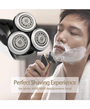 BOENIX SH90 Electric Shaver Replacement Heads for Philips Norel*o 9000/8000 Series - Compatible with 9XXX 8XXX Models - SH90-Whole - Buy Online on GoSupps.com