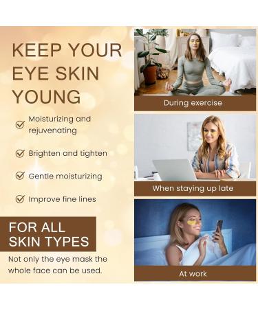 60 patchs Masque Yeux Masque Visage Collagene Hydratant pour Les Yeux Anti Rides Anti Poche pour Femmes et Homme soulager la fatigue et Ridules Soins Des Yeux - Buy Online on GoSupps.com