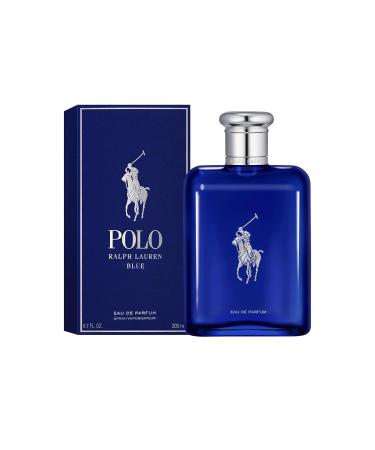 Ralph Lauren - Polo Blue - Eau de Parfum - Men's Cologne - Aquatic & Fresh - With Citrus Bergamot and Vetiver - Medium Intensity 6.7 Fl Oz (Pack of 1) - Buy Online on GoSupps.com
