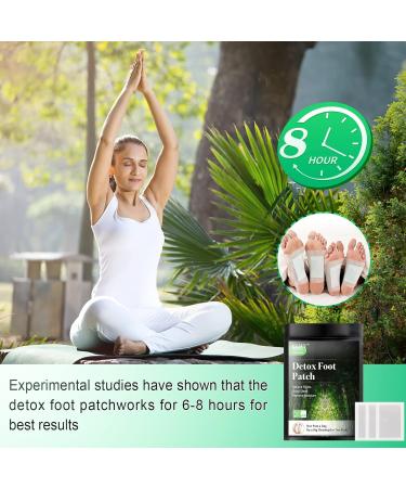 Body Detox Foot Patches 20PCS - Natural Deep Cleansing for Body & Blood Circulation - Buy Online on GoSupps.com