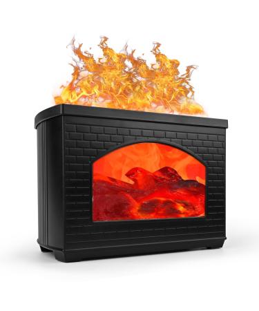 Aroma diffuser with flames effect light comius Sharp 270ml aroma diffuser for essential oils bpa-free waterless automatic switch-off for bedroom office spa yoga