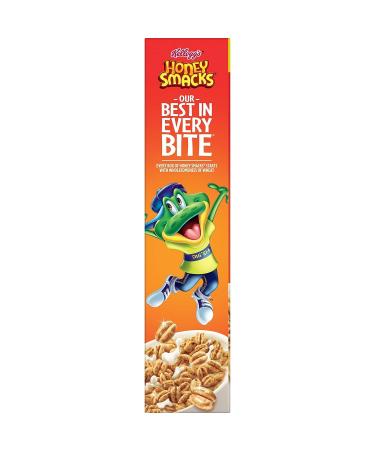 Kellogg's Honey Smacks Cereal 15.3oz Box - Whole Grain Kids Snacks - Large Size Original - Buy Online on GoSupps.com