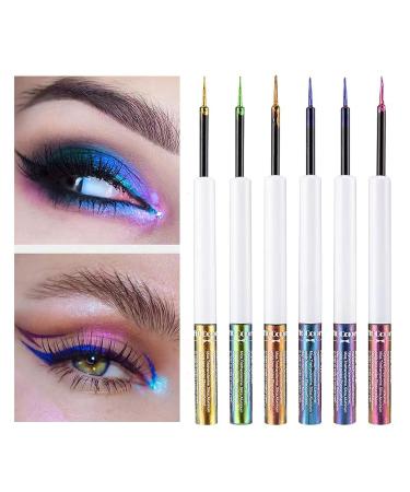 Rechoo Chameleon Liquid Eyeliner - Metallic Multi-Reflective Finish in 6 Colors - Buy Online on GoSupps.com