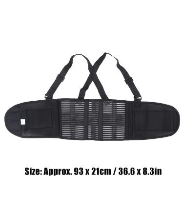 Back Support for Heavy Lifting | Industrial Support Belt with Shoulder Straps for Construction & Warehouses - Shop Now! - Buy Online on GoSupps.com