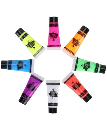 10ml Fluorescent Body Paint Set | Blacklight Face & Body Paints for Parties Festivals & Night Events | Vibrant Neon Colors for Creative Expression - Buy Online on GoSupps.com