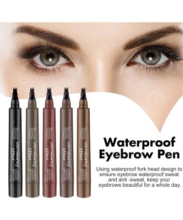 Eyebrow Pencil with 4 Tip for Natural Eyebrow Makeup Eyebrow Long-Lasting Eye Brow Pencils for Women Eyebrow Pen (05) - Buy Online on GoSupps.com