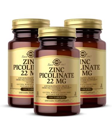 Solgar Zinc Picolinate 100 Tablets