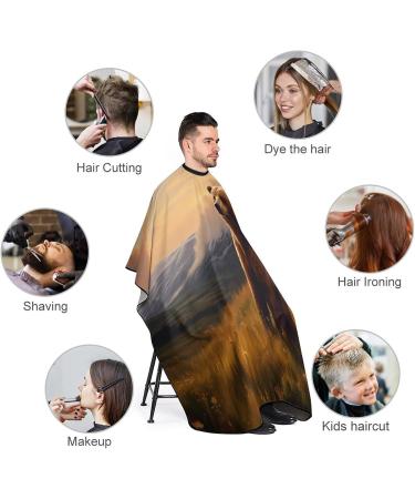 Buy Kodiak Bear Sunrest Adult Barber Cape - Professional Hair Cutting Apron for Men & Women | Best Salon Capes for Hairdressers - Buy Online on GoSupps.com