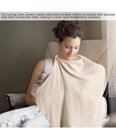Multi-Use Nursing Cover for Breastfeeding, Car Seat & Stroller - Breastfeeding Cover Up for Moms - Buy Online on GoSupps.com