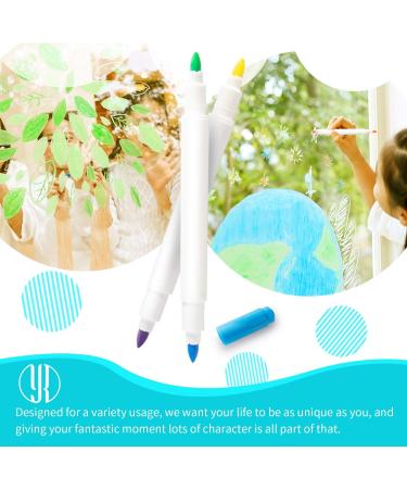 YR Dual Sided Neon Pens - 12 Pack for Light Up LED Board | Neon Markers for Drawing, Sketching, and Writing on Learning Tablets - Buy Online on GoSupps.com