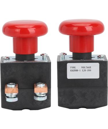 Emergency Stop Switch Emergency Shut Off Switch Stable DC80V Rapid Response Long Lasting for Electric Stacker Forklift Pallet Car (250A) - Buy Online on GoSupps.com
