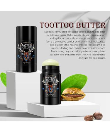 Tattoo Balm Tattoo Balm Cream-Natural & Healthy Healing Tattoo Cream-Moisturizing to Promote Skin Healing - Buy Online on GoSupps.com