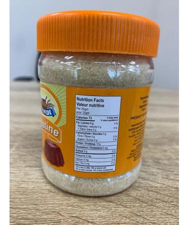 Halal Gelatin Powder Unflavored For Baking 200 Gram (7 Ounce) Sourced From Pasture Raised Cows Collagen Cooking Powder Best For Gummies Soups Candies Smoothies Cakes Jelly. - Buy Online on GoSupps.com