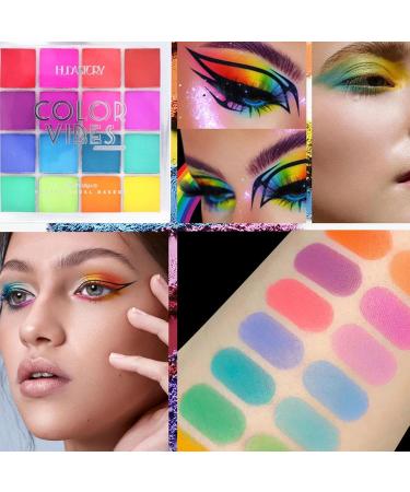 High Pigmented Shades | Non-Irritating High Pigmented Eye Shades with 16 Colors - Women Face Makeups for Home Gathering Working Shopping Dating Traveling Xiaguang - Buy Online on GoSupps.com