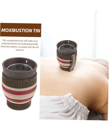 Buy Moxibuspot Portable Massager Set | Ceramic Cupping & Gua Sha Cup | Moxibustion Tank & Body Accessories - International Shipping Available - Buy Online on GoSupps.com