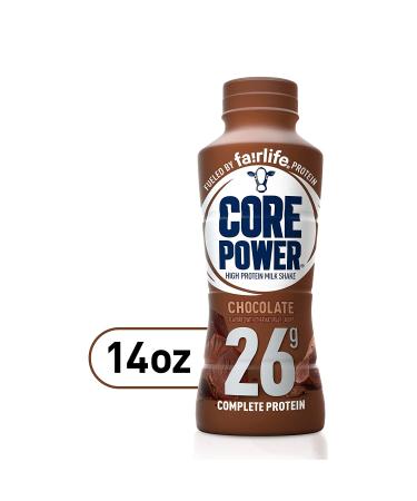 Fairlife Core Power 26g Protein Drink, Chocolate, 14oz (Pack of 12) - Workout Recovery Shake - Buy Online on GoSupps.com