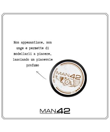 Buy MAN42 Moustache & Beard Wax - 50ml | Premium Beard Styling Wax for Perfect Grooming | International Shipping Available - Buy Online on GoSupps.com