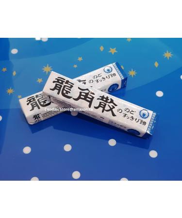 RYUKAKUSAN Nodo Sukkiri AME Herb & Mint Candy - Original (2 Packs)