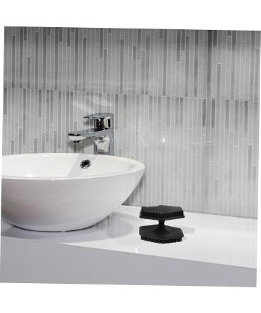 Face Brush Scrubber Face Scrub Facial Wash Brush Facial Exfoliator Facial Cleansing Brush Exfoliator Face Cleansing Brush Facial Brush Silica Gel Double Head Makeup Brush - Buy Online on GoSupps.com