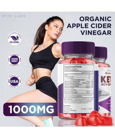 Ketonaire Keto ACV Gummies for Advanced Weight Loss - 60 Gummies - Buy Online on GoSupps.com