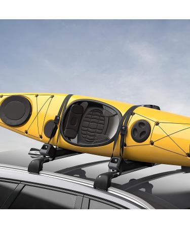10 FT Lockable Tie Down Straps 2 Pack with Stainless Steel Cables for Surfboards, Paddle Boards, Kayaks, Bikes, Canoes - Car Roof Rack Straps - Buy Online on GoSupps.com