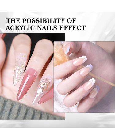 Saviland Clear Acrylic Powder 5.29OZ - Professional Salon-quality Polymer for Nail Extension, French Manicure & Nail Carving - Buy Online on GoSupps.com