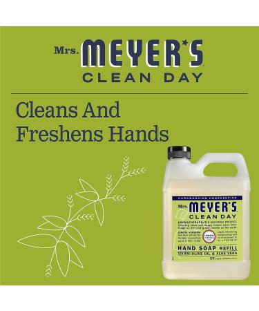 Mrs. MEYER'S CLEAN DAY Hand Soap Refill Scent Variety Pack 2 CT (Lemon Verbena + Rain Water) Lemon Verbena + Rain Water 33 Fl Oz (Pack of 2) - Buy Online on GoSupps.com