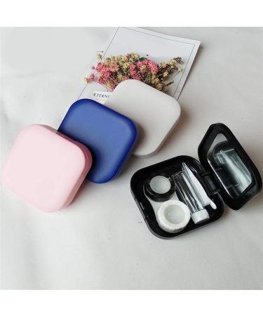 Lentil & Contact Lens Storage Container | Mini Box for Travel - Pink & White | Eye-Trip Kit Holder - Buy Online on GoSupps.com